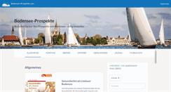 Desktop Screenshot of bodensee-prospekte.com